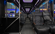 30 Passenger Party Bus Rental in Costa Mesa CA